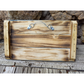 Rustic Colorado Flag with Mountains | MINI 12" x 6" | Plain